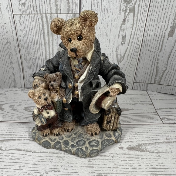 Boyds Bears And Friends Collectibles Multicolor Bearstone Collection Decor Retro - Picture 7 of 16